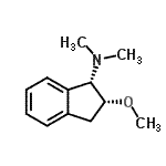 CAS 登录号：767291-75-8， (1S,2R)-2-甲氧基-N,N-二甲基-1-茚满胺