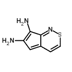CAS#: 7673-94-1， Cyclopenta[c][1,2]thiazine-6,7-diamine