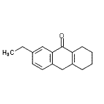CAS#: 767340-63-6， 7-Ethyl-1,3,4,10-tetrahydro-9(2H)-anthracenone