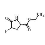 CAS 登录号：7682-55-5， 乙基4-氟-5-氧代-L-脯氨酸酯