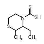 CAS#: 768309-79-1， 3-Ethyl-2-methyl-4-thiomorpholinecarbodithioic acid