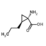 CAS#: 768332-52-1， (1S,2S)-1-Amino-2-propylcyclopropanecarboxylic acid