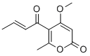 CAS#: 76868-97-8， 5-[(E)-But-2-Enoyl]-4-Methoxy-6-Methylpyran-2-One