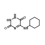 CAS#: 769058-53-9， 5-(Cyclohexylamino)-1,2-dihydro-1,2,4-triazine-3,6-dione
