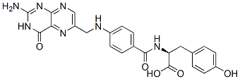 CAS#: 76910-23-1， (2S)-2-[[4-[(2-Amino-4-Oxo-1H-Pteridin-6-Yl)Methylamino]Benzoyl]Amino]-3-(4-Hydroxyphenyl)Propanoic Acid