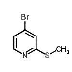 CAS#: 769163-30-6， 4-Bromo-2-(methylsulfanyl)pyridine