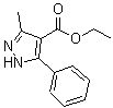 structure of CAS# 76923-16-5, Ethyl 3-methyl-5-phenyl-1H-pyrazole-4-carboxylate;1H-Pyrazo<wbr>le-4-carb<wbr>oxylic ac<wbr>id, 3-met<wbr>hyl-5-phe<wbr>nyl-, eth<wbr>yl ester;3-Methyl-5-phenyl-1H-pyrazole-4-carboxylic acid ethyl ester;3-METHYL-5-PHENYL-1H-PYRAZOLE-4-CARBOXYLICACIDETHYLESTER