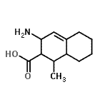 CAS#: 769888-31-5， 3-Amino-1-methyl-1,2,3,5,6,7,8,8a-octahydro-2-naphthalenecarboxylic acid