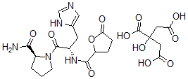 CAS#: 77026-81-4， gamma-Butyrolactone-gamma-carbonyl-histidyl-prolinamide citrate