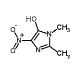 CAS#: 770647-41-1， 1,2-Dimethyl-4-nitro-1H-imidazol-5-ol