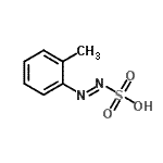 CAS#: 771430-78-5， (E)-(2-Methylphenyl)diazenesulfonic acid