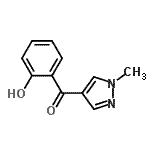 CAS#: 771481-15-3， (2-Hydroxyphenyl)(1-methyl-1H-pyrazol-4-yl)methanone