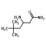 CAS#: 771522-09-9， 3-amino-5,5-dimethyl-hexanamide