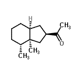 CAS#: 771533-73-4， 1-[(2R,3aS,4R,7aS)-3a,4-Dimethyloctahydro-1H-inden-2-yl]ethanone