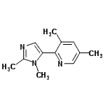 CAS#: 771541-03-8， 2-(1,2-Dimethyl-1H-imidazol-5-yl)-3,5-dimethylpyridine