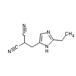 CAS#: 771554-12-2， [(2-Ethyl-1H-imidazol-4-yl)methyl]malononitrile