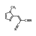 CAS 登录号：771565-29-8， [(1-甲基-1H-咪唑-2-基)亚甲基]丙二腈
