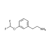CAS#: 771581-13-6， 2-[3-(Difluoromethoxy)phenyl]ethanamine