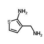 CAS#: 771581-41-0， 3-(Aminomethyl)-2-thiophenamine