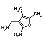 CAS#: 771583-21-2， 3-(Aminomethyl)-4,5-dimethyl-2-furanamine