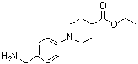 CAS#: 771583-44-9， ethyl 1-[4-(aminomethyl)phenyl]piperidine-4-carboxylate