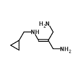 CAS#: 771584-37-3， 2-(Aminomethyl)-N<sup>1</sup>-(cyclopropylmethyl)-1-propene-1,3-diamine