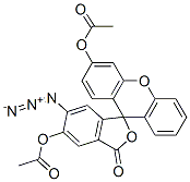 CAS#: 77162-07-3， 5(6)-Azidofluorescein Diacetate