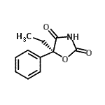 CAS#: 77207-58-0， (5S)-5-Ethyl-5-phenyl-1,3-oxazolidine-2,4-dione