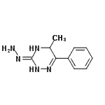 CAS#: 772294-58-3， (3E)-3-[(1E)-Hydrazino]-5-methyl-6-phenyl-2,5-dihydro-1,2,4-triazine