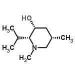 CAS#: 772305-34-7， (2R,3R,5S)-2-Isopropyl-1,5-dimethyl-3-piperidinol
