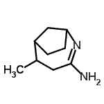 CAS#: 772320-60-2， 5-Methyl-2-azabicyclo[4.2.1]non-2-en-3-amine