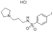 CAS#: 77283-50-2， 4-Iodo-N-(3-Pyrrolidin-1-Yl-Propyl)-Benzenesulfonamide Hydrochloride