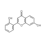 CAS#: 77298-66-9， 7-Hydroxy-2-(2-hydroxyphenyl)-4H-chromen-4-one