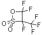 structure of CAS# 773-15-9, 3,4,4-Trifluoro-3-(trifluoromethyl)-1,2-oxathietane 2,2-dioxide;1,2,2-Tri<wbr>fluoro-2-<wbr>hydroxy-1<wbr>-(trifluo<wbr>romethyl)<wbr>-ethanesu<wbr>lfonic ac<wbr>id sulfone;1,2,2-Tri<wbr>fluoro-2-<wbr>hydroxy-1<wbr>-(trifluo<wbr>romethyl)<wbr>-ethanesu<wbr>lfonic ac<wbr>id sultone;1,2,2-Trifluoro-2-hydroxy-1-trifluoromethylethane-