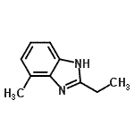 CAS#: 77303-09-4， 2-Ethyl-4-methyl-1H-benzimidazole