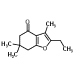 CAS#: 773073-45-3， 2-Ethyl-3,6,6-trimethyl-6,7-dihydro-1-benzofuran-4(5H)-one