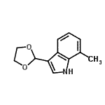 CAS#: 773088-58-7， 3-(1,3-Dioxolan-2-yl)-7-methyl-1H-indole