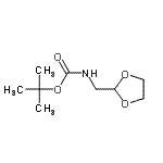 CAS#: 773095-22-0， 2-Methyl-2-propanyl (1,3-dioxolan-2-ylmethyl)carbamate