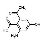 CAS#: 773098-92-3， 2-Acetyl-6-amino-4-hydroxybenzoic acid