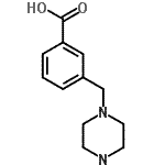 CAS#: 773109-07-2， 3-(1-Piperazinylmethyl)benzoic acid