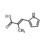 CAS#: 773120-67-5， (E)-2-methyl-3-(1H-pyrrol-2-yl)prop-2-enoic acid