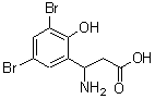 CAS#: 773122-02-4， 3-amino-3-(3,5-dibromo-2-hydroxy-phenyl)propanoic acid