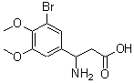 CAS#: 773125-00-1， 3-Amino-3-(3-bromo-4,5-dimethoxyphenyl)propanoic acid