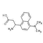 CAS#: 773125-13-6， 3-amino-3-[4-(dimethylamino)-1-naphthyl]propanoic acid