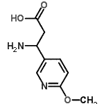 CAS#: 773126-35-5， 3-Amino-3-(6-methoxy-3-pyridinyl)propanoic acid
