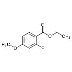 CAS#: 773135-34-5， ethyl 2-fluoro-4-methoxy-benzoate