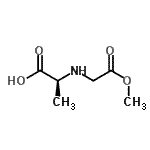 CAS#: 77328-40-6， N-(2-Methoxy-2-oxoethyl)-L-alanine