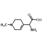 CAS#: 773798-60-0， Amino(1-methyl-1,2,3,6-tetrahydro-4-pyridinyl)acetic acid