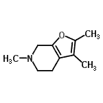CAS#: 773813-45-9， 2,3,6-Trimethyl-4,5,6,7-tetrahydrofuro[2,3-c]pyridine