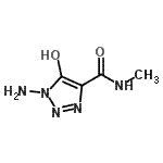 CAS#: 773833-57-1， 1-Amino-5-hydroxy-N-methyl-1H-1,2,3-triazole-4-carboxamide